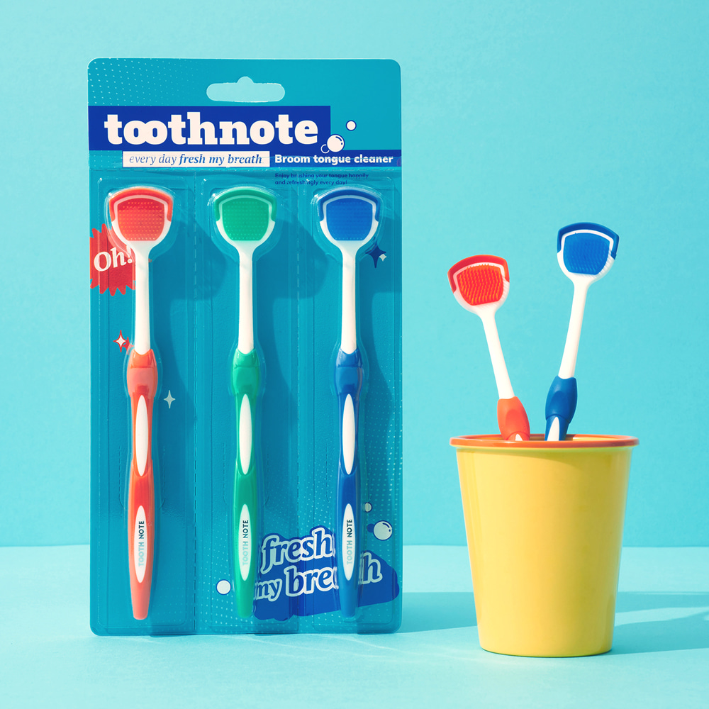 TOOTH NOTE Tongue Cleaner 1 Package